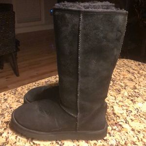 Black UGG boot